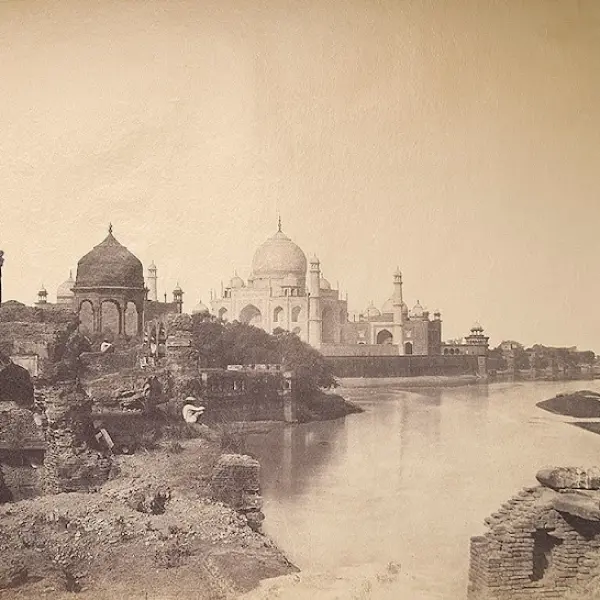 Primeras fotografías de Taj Mahal